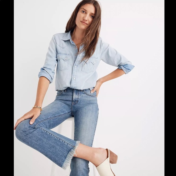 Madewell Cali Demi Boot Jeans 
